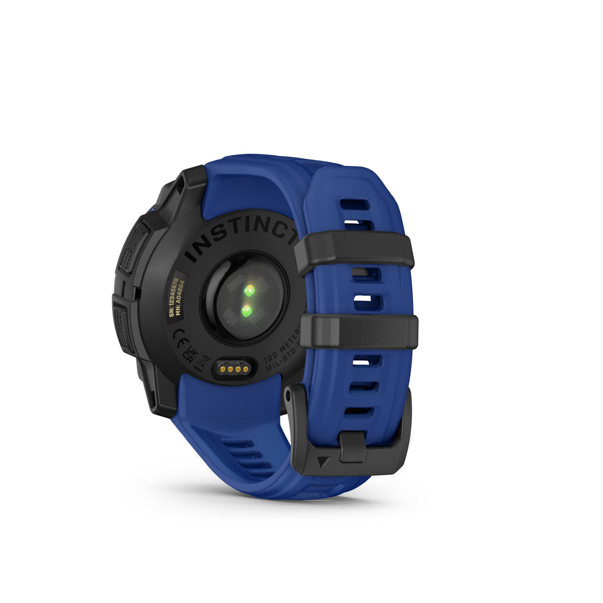 Garmin Instinct 3 45mm AMOLED – Ceas inteligent multisport, display de 1,2", autonomie a bateriei de până la 18 zile, peste 80 de aplicații sportive, funcție de navigație, caracteristici inteligente, lanternă cu LED, rezistent la apă - 010-02936-03
