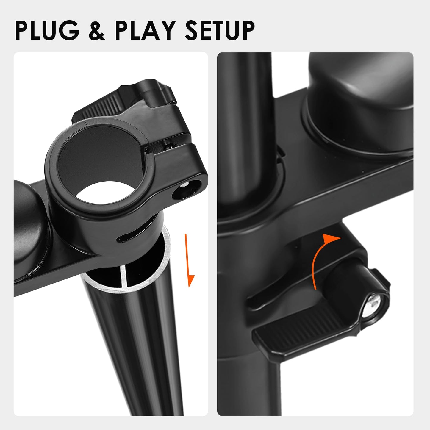 TARION Titanrig Arm Module Z: Camera Table Tripod Overhead Tripod Table Mount Clamp Tripod Flexible Joint Arm Table Mount for DSLR Cameras Ring Lights Webcam Titanrig (Z)