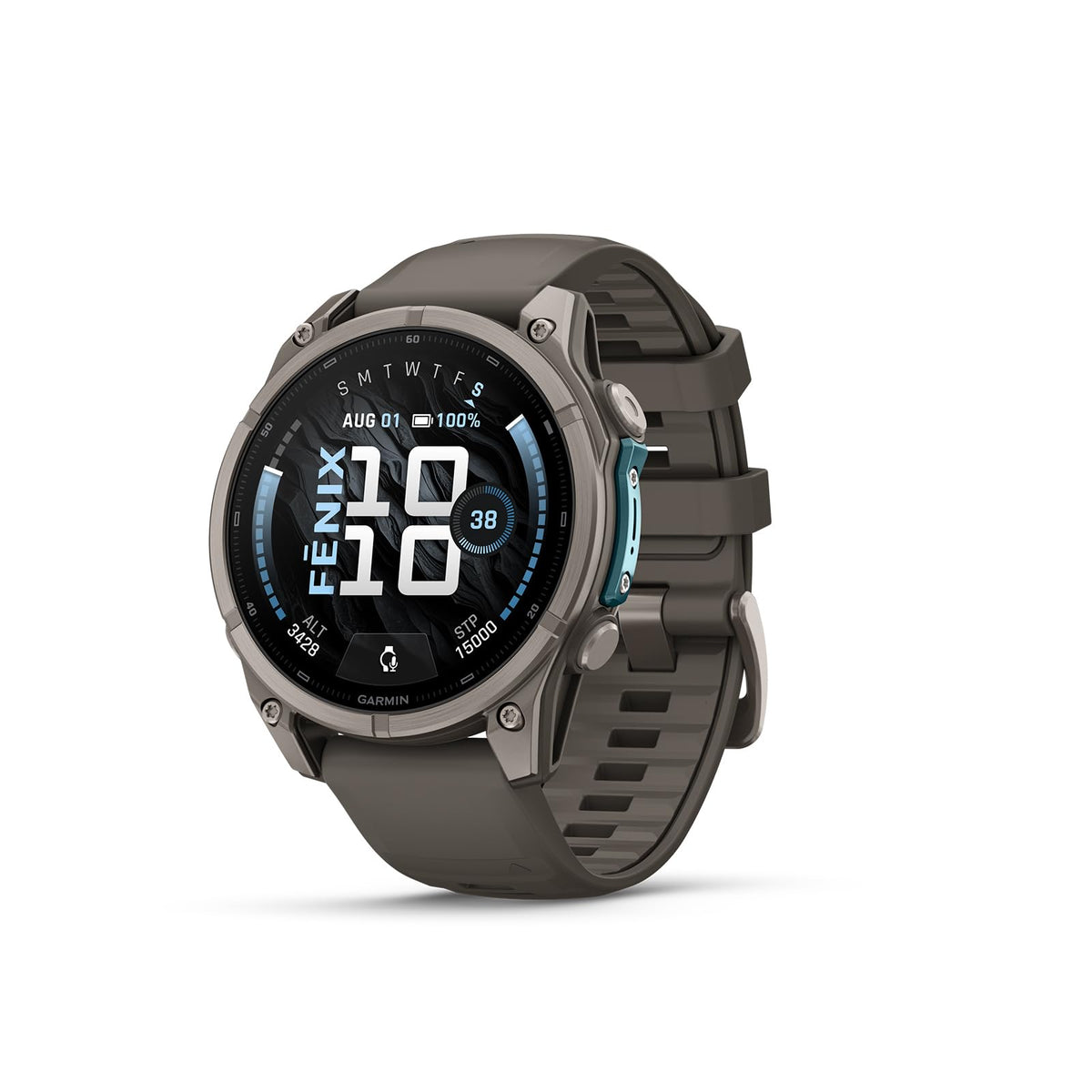 Garmin Fenix 9, 47 mm, GPS-Multisport-Smartwatch, Kieselgrau/Titan - 010-04762-01