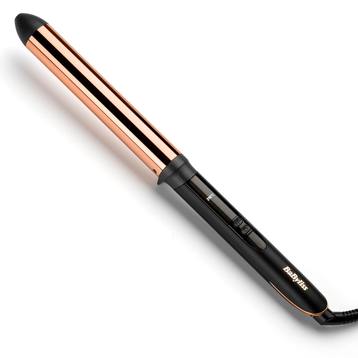 BaByliss Titan-Wellenstab, valuri durabile fără efort, 28 mm tub real din titan, încălzire rapidă, până la 210 C, negru - 2356U