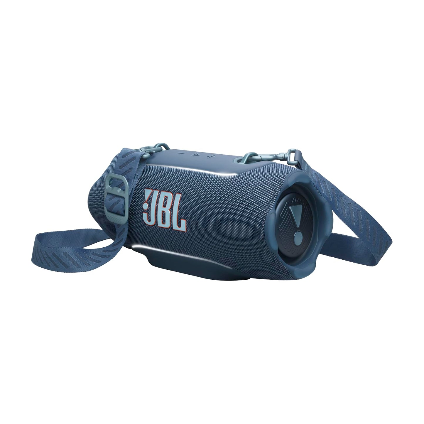 JBL Xtreme 5 portable Bluetooth speaker with JBL Pro Sound, practical shoulder strap, IP68 waterproof, integrated power bank, blue - JBLXTREME5BLU
