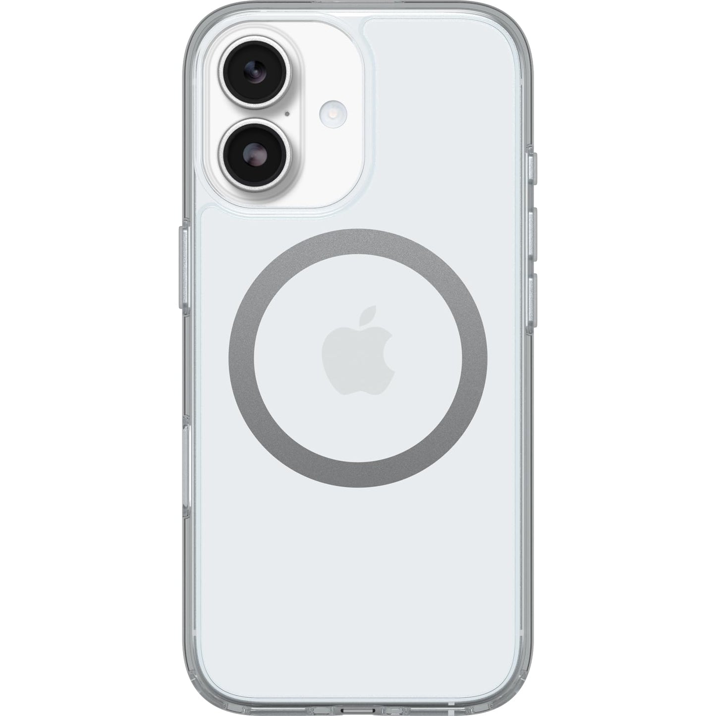 OtterBox Symmetry Series Clear MagSafe Transparent Case for iPhone 17, Shockproof Drop Proof Protective Case, 3X Military Grade Tested, Transparent - 77-98781
