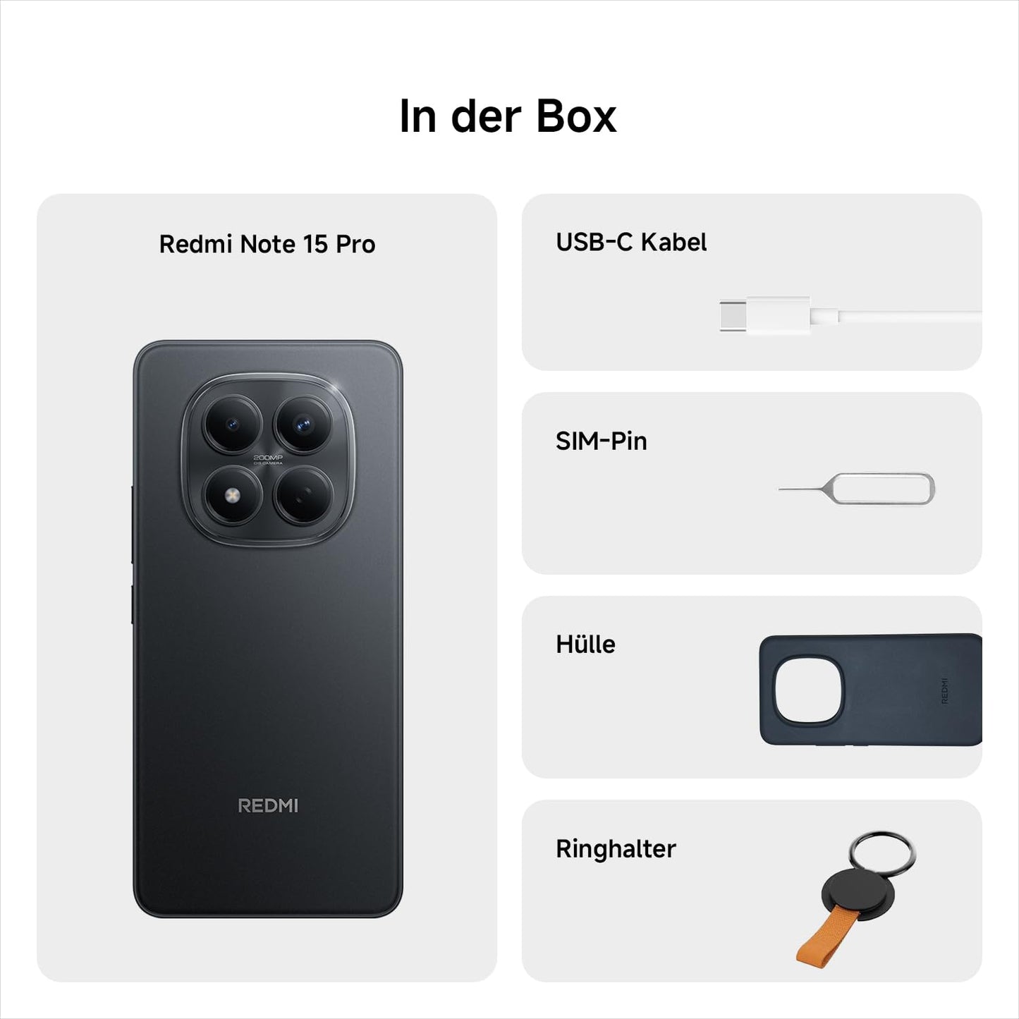 Xiaomi Redmi Note 15 Pro 512GB 12GB Black