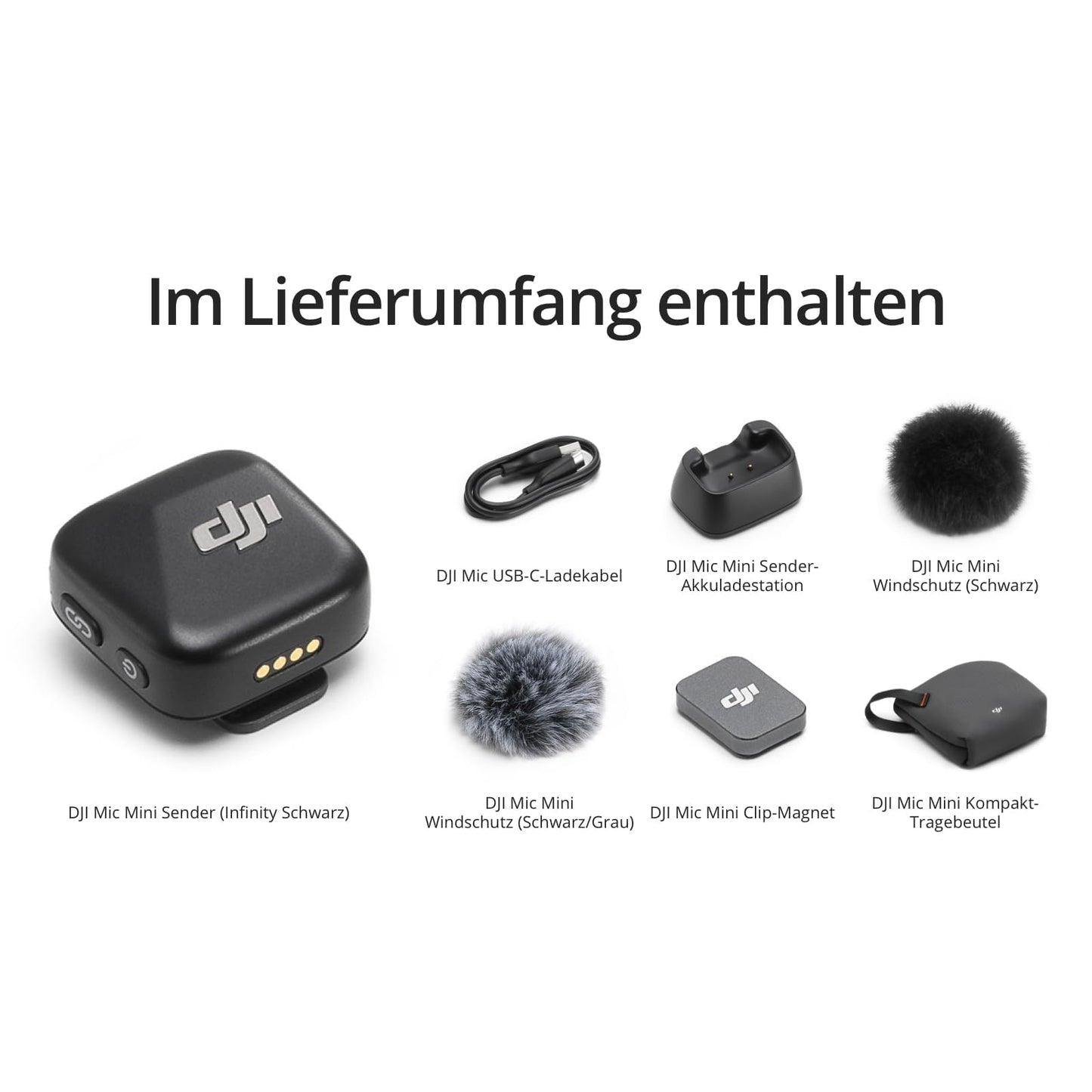 DJI Mic Mini Transmitter Infinity Black (CP.RN.00000431.01)