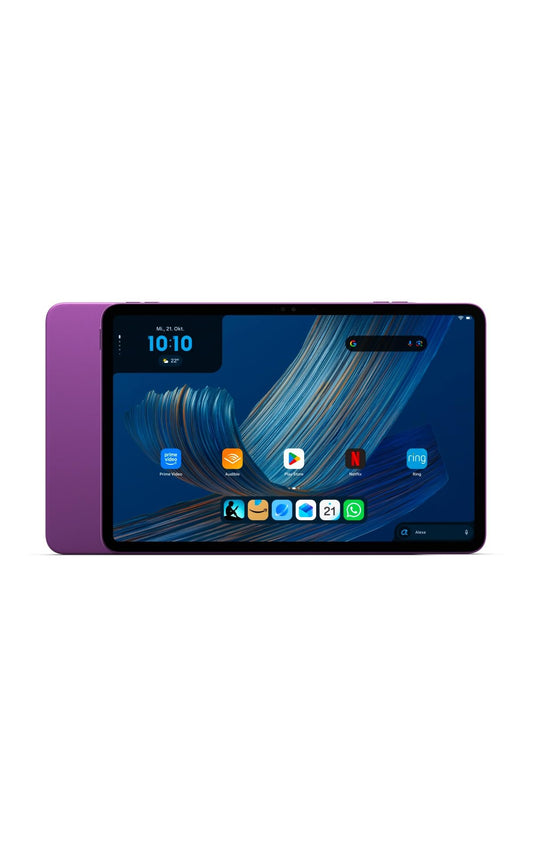 Noul tablet Amazon Alexa 11, 8 GB RAM, 64 GB, display strălucitor de 11 inci cu 2,5K, baterie pentru întreaga zi, cu Google Play, dezvoltat pentru Alexa+, Violet - TR24E7