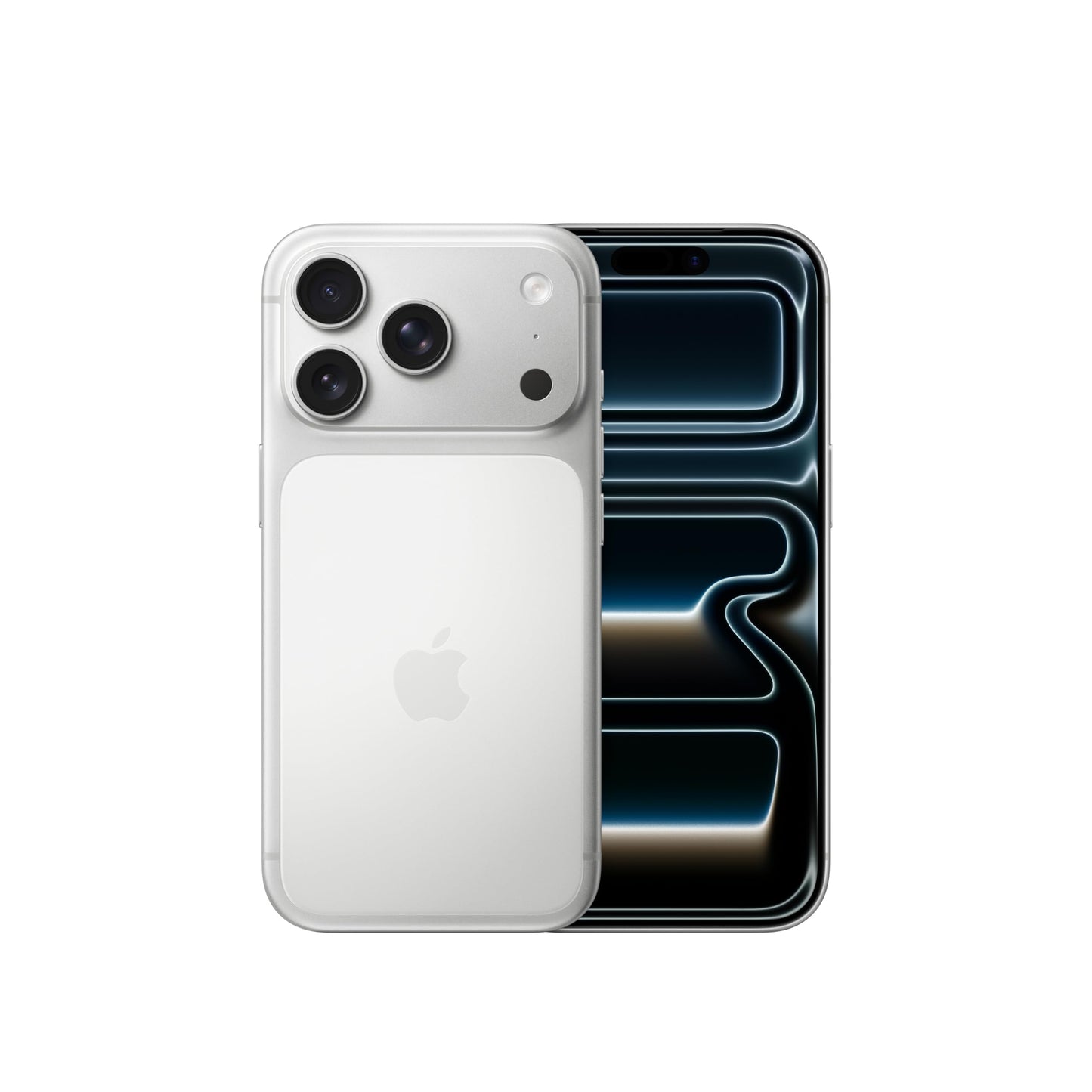 Apple iPhone 17 Pro 256 GB: 6.3" display with ProMotion up to 120 Hz, A19 Pro chip, groundbreaking battery life, Pro Fusion camera system with Center Stage front camera; silver - MG8G4ZD/A