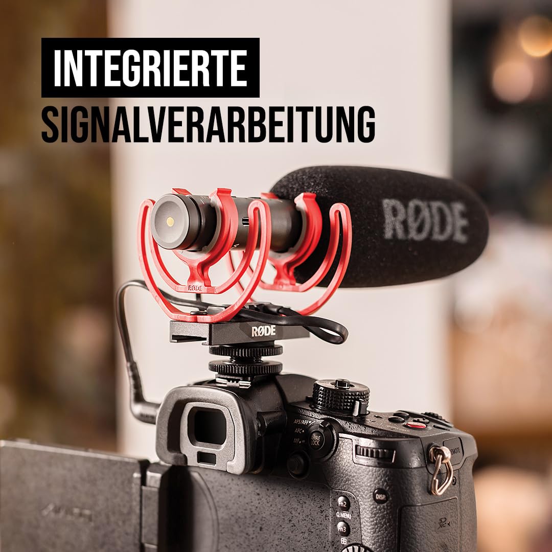 RØDE VideoMic NTG premium USB/camera microphone with numerous switching options and functions for video recordings, content creation, voice recordings, podcasting and video calls