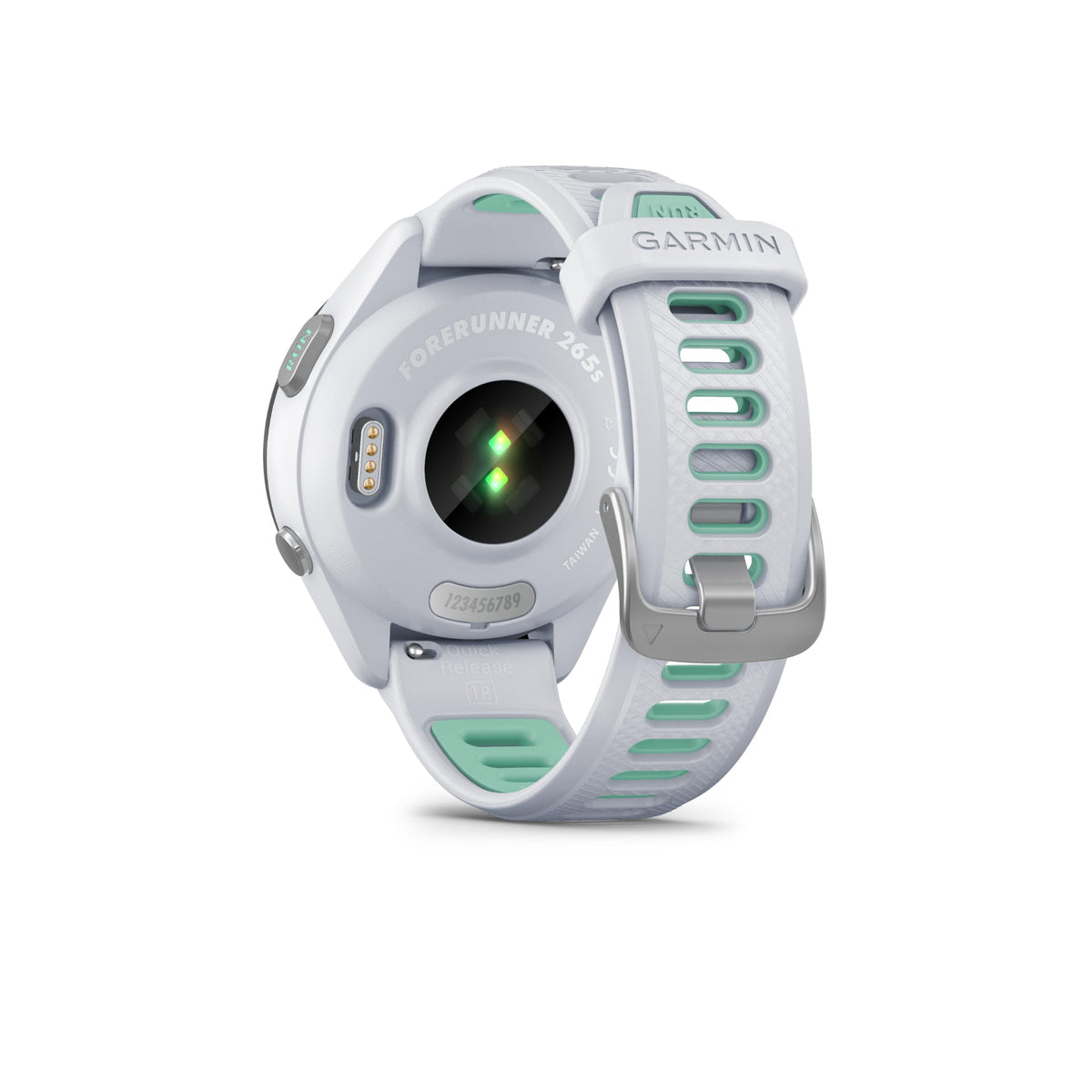 Forerunner 265S 42mm - Ceas de alergare, display AMOLED de 1,1", autonomie a bateriei de 15 zile, 30+ aplicații sportive, analiză de antrenament, funcții speciale pentru alergare, pregătire pentru antrenament, funcții avansate de somn, GarminMusic -