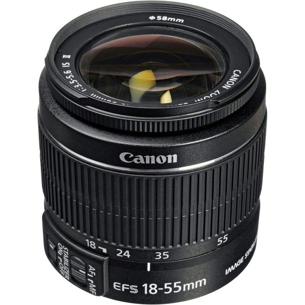Canon EF-S 18-55mm F3.5-5.6 IS II Universal Zoom Lens (58mm Filter Thread) black - 242S886