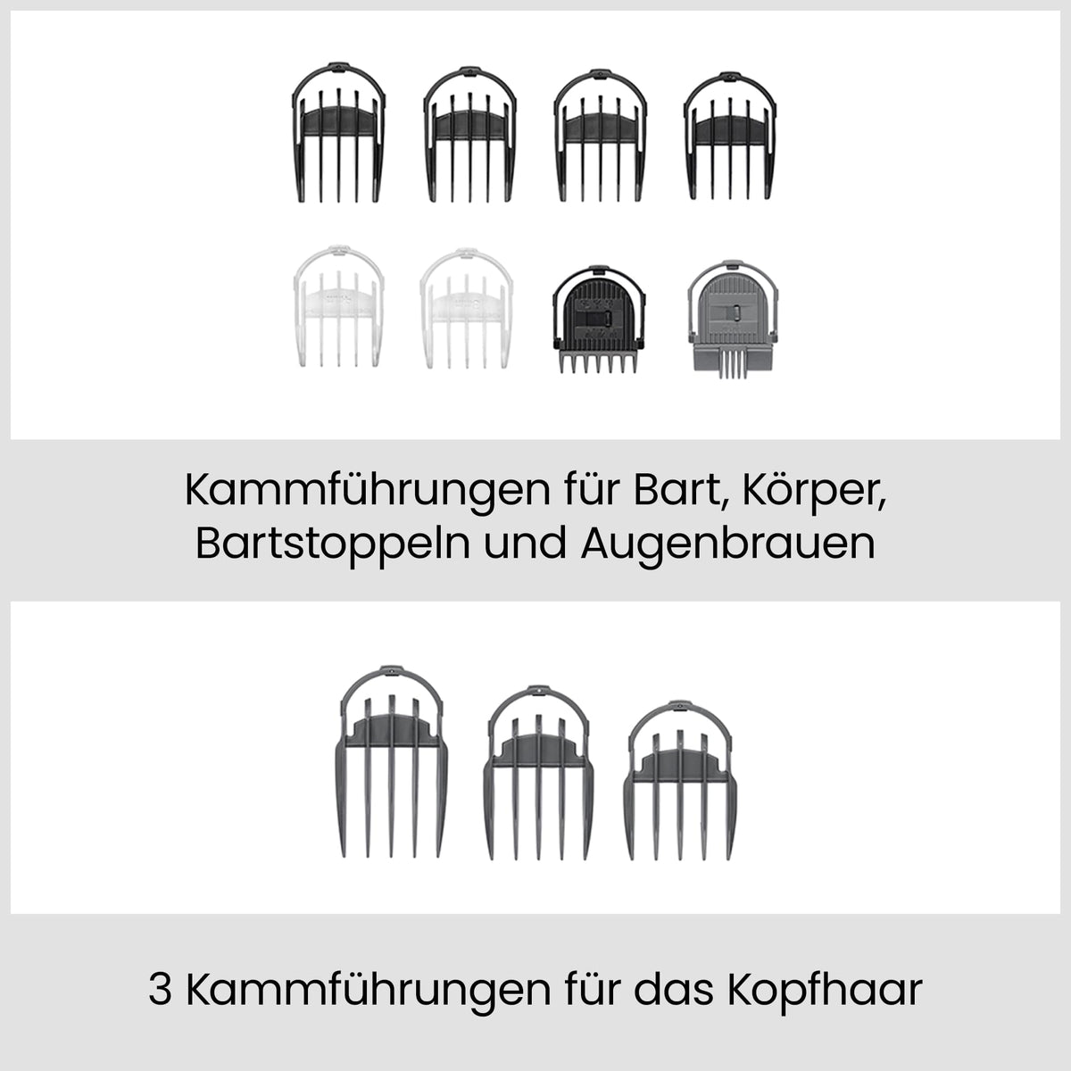 BaByliss Super-X Metal 15-in-1 Multi-Trimmer – Kit de îngrijire fără fir, inclusiv trimmer pentru barbă și tăietor de păr pentru nas, rezistent la apă, cadou pentru bărbați, argintiu/gri, MT996E