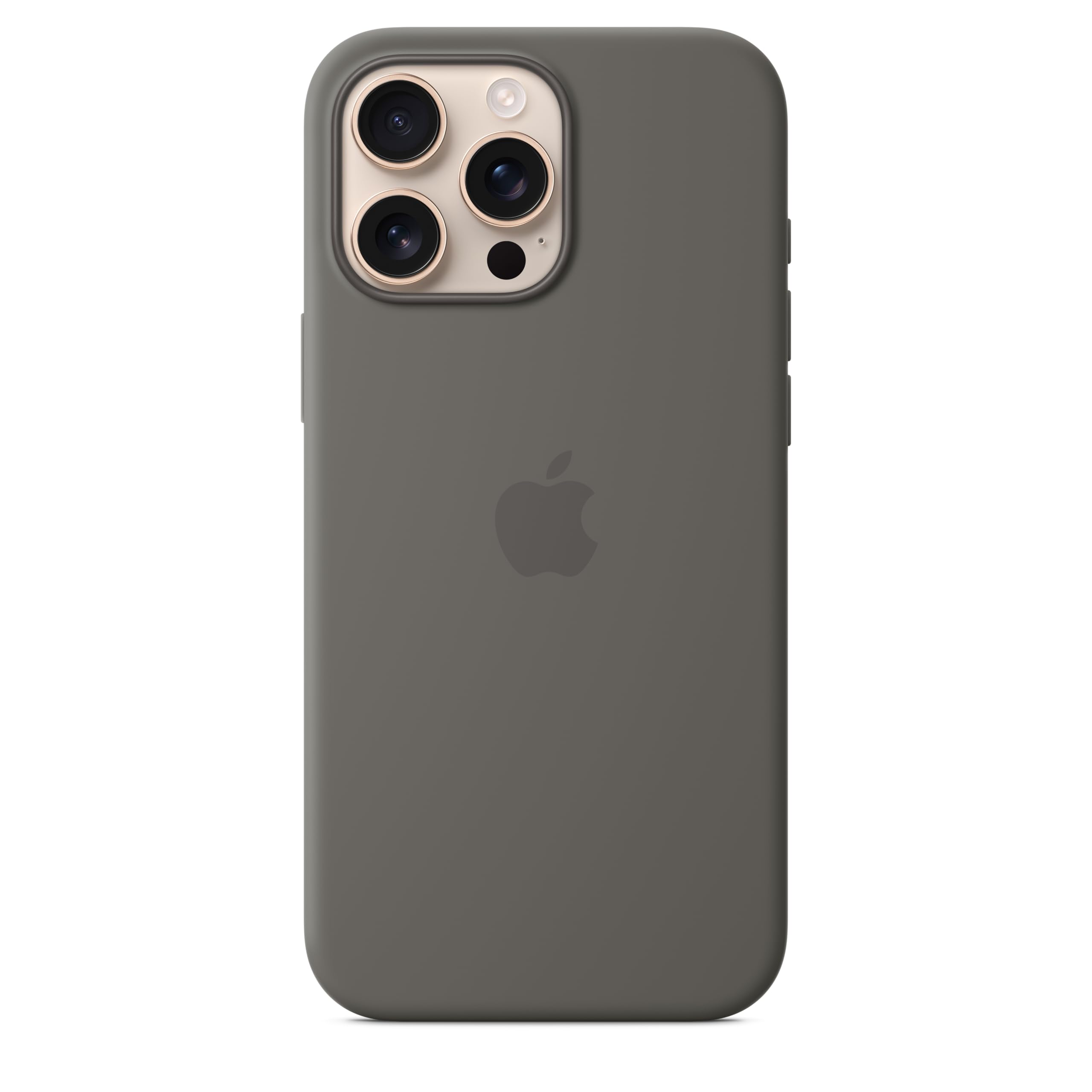 Apple iPhone 16 Pro Max Silicone Case with MagSafe - Stone Gray  - MYYV3ZM/A