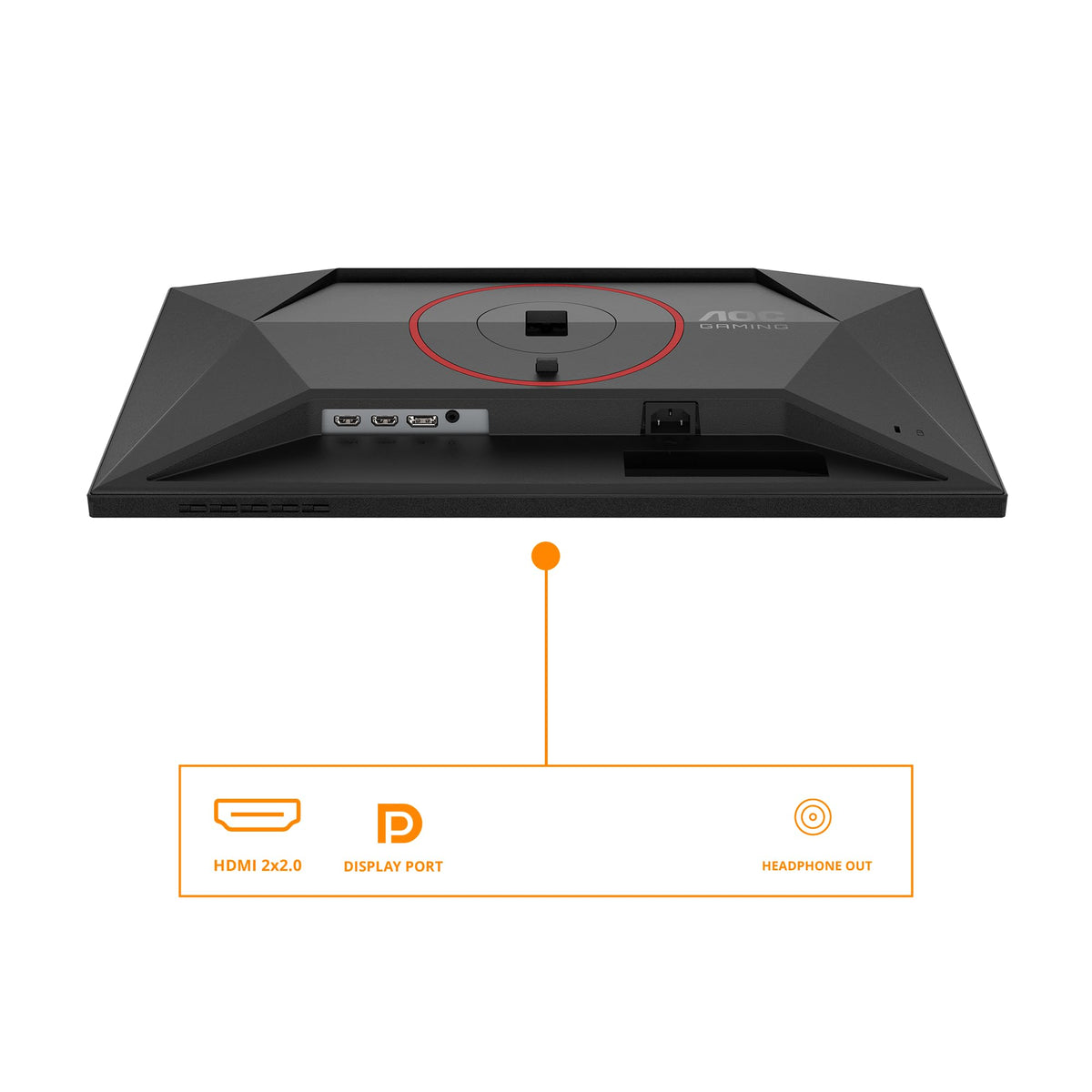 AOC 24G4HA Monitor de Gaming FHD de 24 inch, 200Hz, Panou Fast IPS, 1ms GtG, HDR10, Compatibil G-Sync, Reglare pe înălțime, Difuzoare, (1920x1080 HDMI 2X 2.0 DP 1x 1.4) Negru