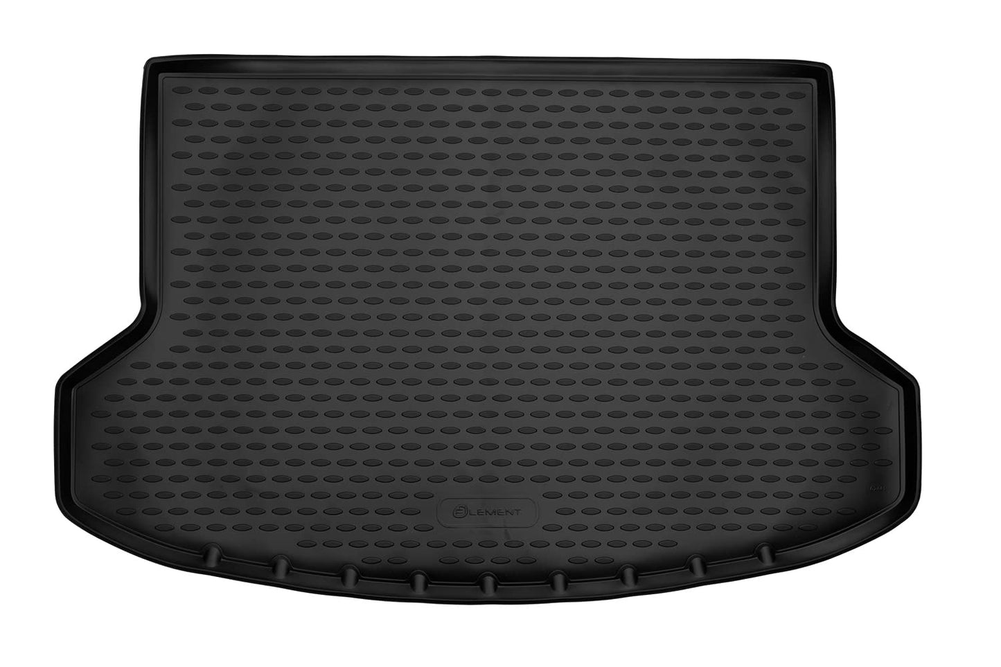 Element precisely fitting premium anti-slip boot mat suitable for KIA Seltos without subwoofer 2020 - > | 100% custom-fit anti-slip car mat, rubber car mat, trunk protective mat - HromTech