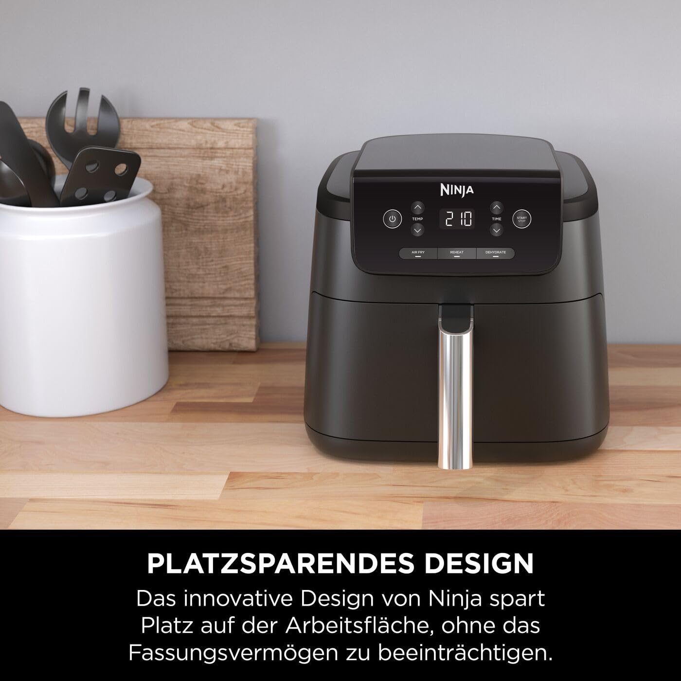 Ninja air fryer 4.7L 3in1 air fryer deep fryer hot air fryer - AF110EU