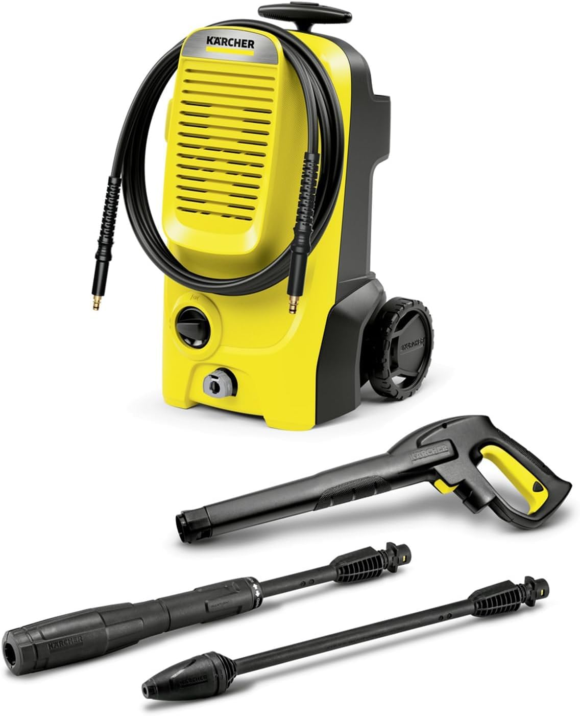 Kärcher high-pressure cleaner K 5 Classic, pressure: 145 bar, flow: 500 l/h, area performance 40 m²/h - 1.950-700.0