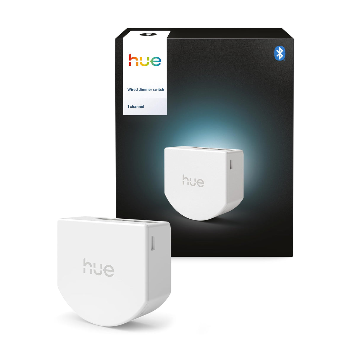 Philips Hue wired dimmer switch, 1-pack, makes traditional lights smart, timer and schedules, app, voice commands, compatible with Apple Home, Google Home, and Alexa. - 929004296901