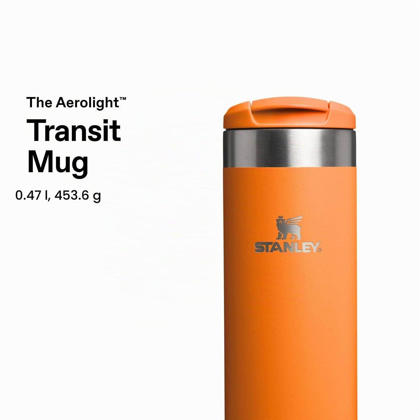 Stanley 1913 Aerolight Transit Thermo Mug 0.47L Goldenrod Coral
