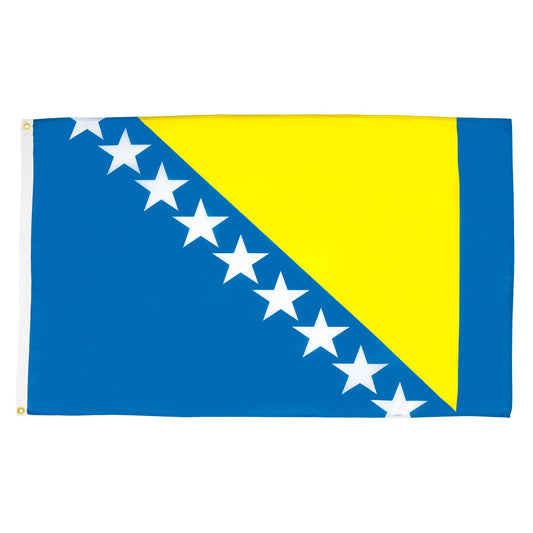 AZ FLAG - Bosnia and Herzegovina Flag - 250x150 cm - Bosnian Large Flag 100% Polyester with Brass Eyelets - 300g - K_28