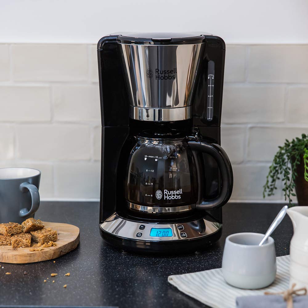 Russell Hobbs Filter Coffee Maker Victory, Stainless Steel, 1.25 l, 10 Cups - 24030-56