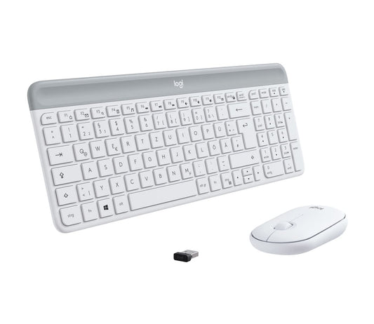 Logitech MK470 Slim Combo Set tastatură și mouse wireless - 920-009189