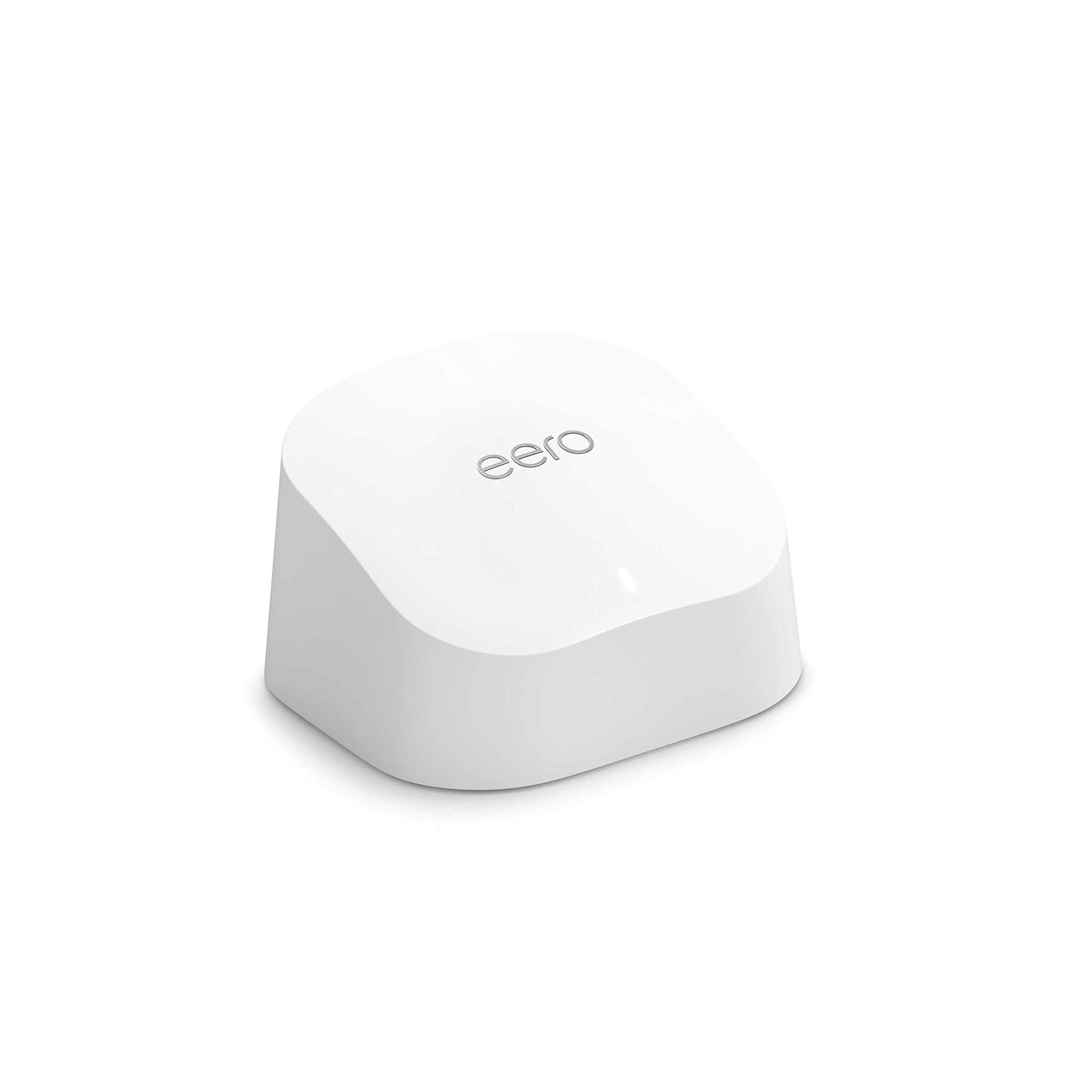 Amazon eero 6 mesh wireless router | 900 Mbps Ethernet | Up to 140 m² coverage | Connects to over 75 devices | Single pack - N010001