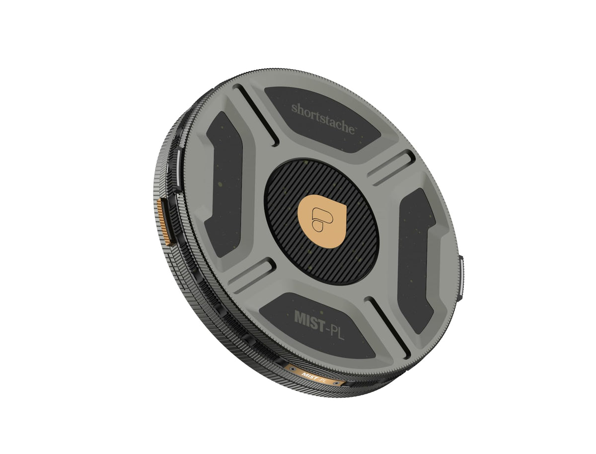 PolarPro - Helix Maglock Shortstache - Filtru de ceață/PL - 1/2 ceață neagră + polarizator - Filtru pentru cameră - SS-MISTPL