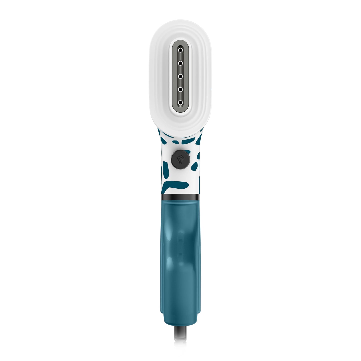 Tefal Pure Pop Home & Travel steam brush, 20 g/min. Steam release, ready for use in 15 seconds, pad system, safe steam straightening, at home/on the go, 2 water tanks, Alpine blue, DT2040E1