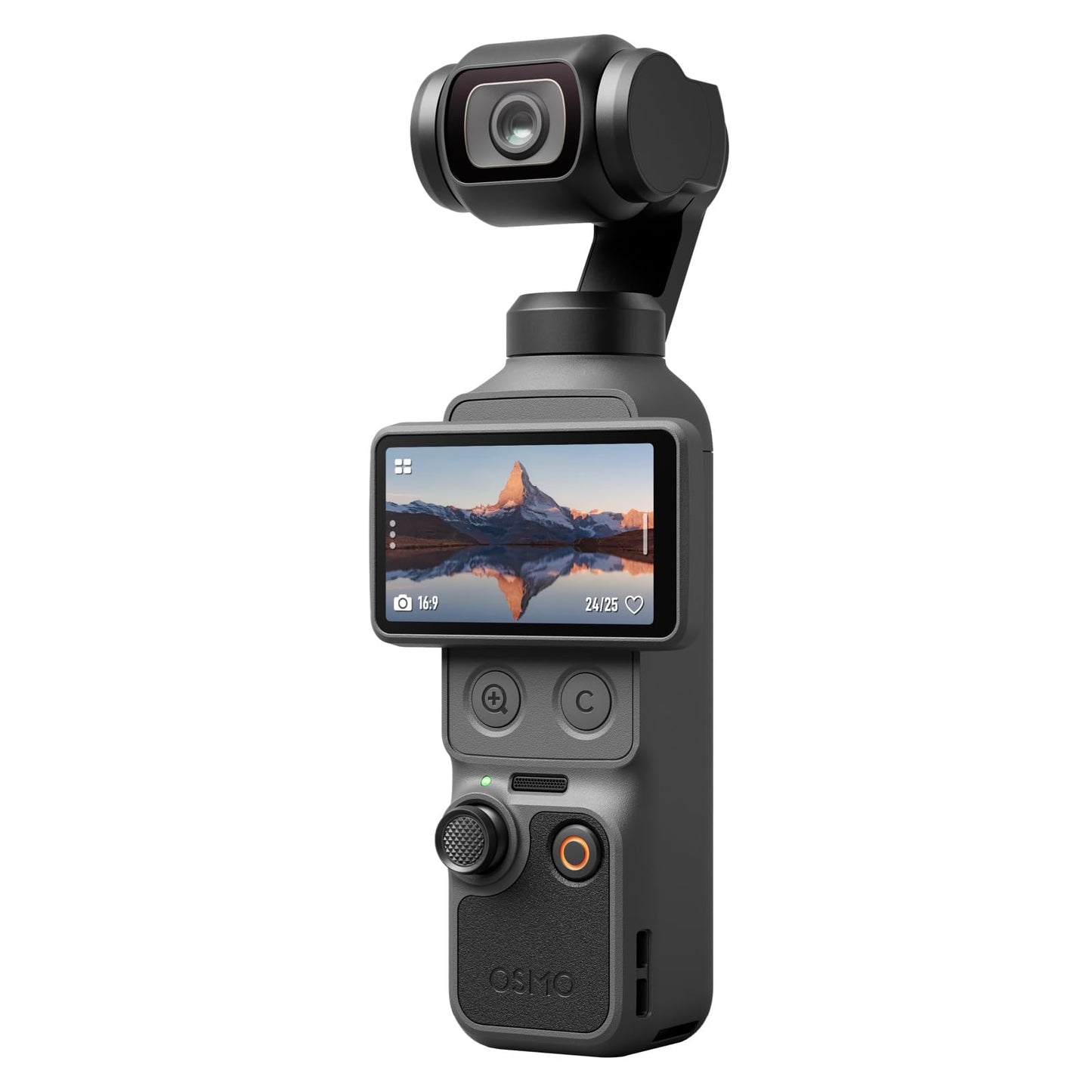 DJI Osmo Pocket 4 Standard Combo, Pocket Gimbal Vlog Camera, 1″ CMOS and 4K/240fps, 3-axis stabilization, 2× lossless zoom, 107GB built-in storage, video camera for photography - 6937224133099