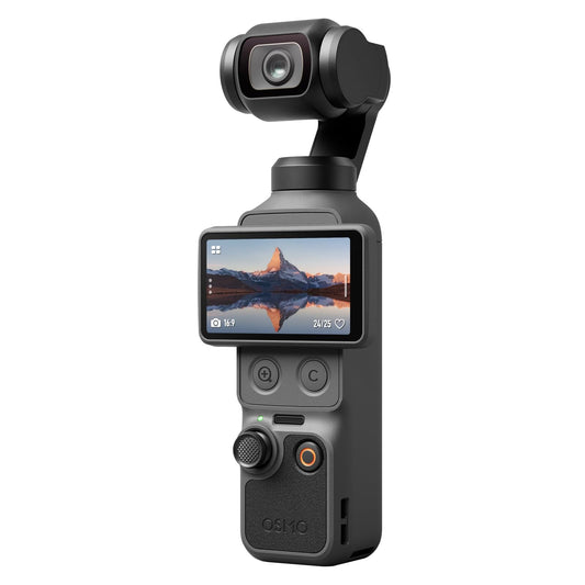 DJI Osmo Pocket 4 Standard Combo, Pocket Gimbal Vlog Camera, 1″ CMOS and 4K/240fps, 3-axis stabilization, 2× lossless zoom, 107GB built-in storage, video camera for photography - 6937224133099