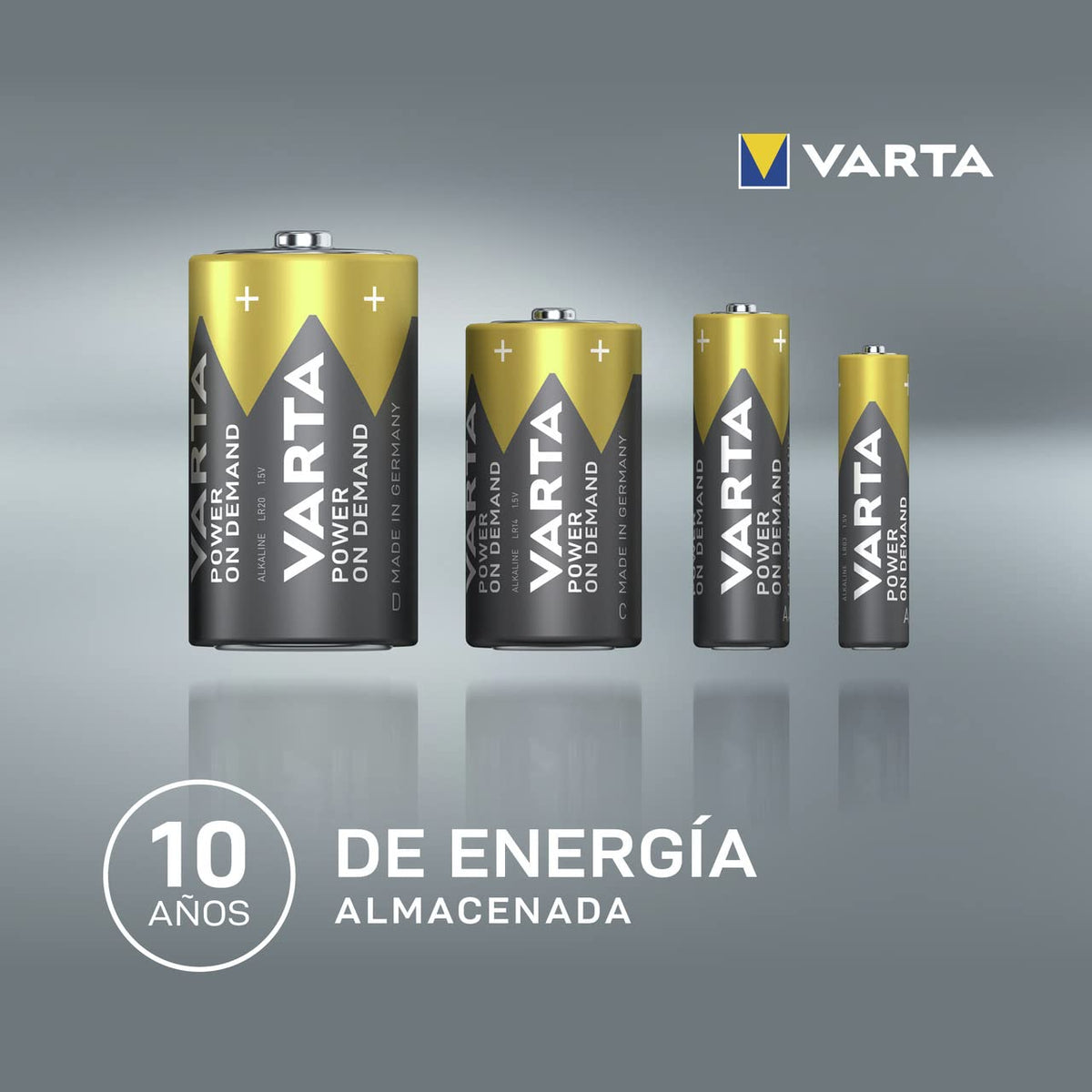 Baterii VARTA C Baby, 20 bucăți, Power on Demand, alcaline, pachet de rezervă, inteligente, flexibile, puternice, ideale pentru accesorii de computer, dispozitive Smart Home (pachet cu 2) - 401