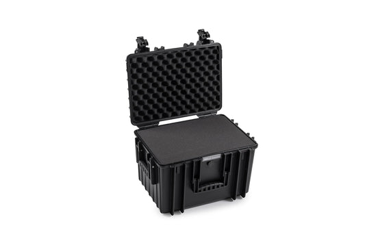 B&W International multi-purpose case Outdoor 5500 (PP.379) black - with cube foam - waterproof (IP67), dustproof, impact-resistant, extremely robust - 5500/B/SI