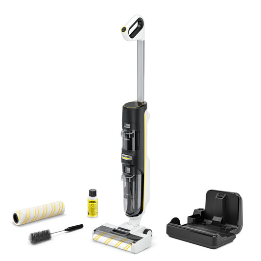 KÄRCHER FCV 4 Dry Extra Cordless Vacuum Mop with 4 Cleaning Modes - 1.056-136.0