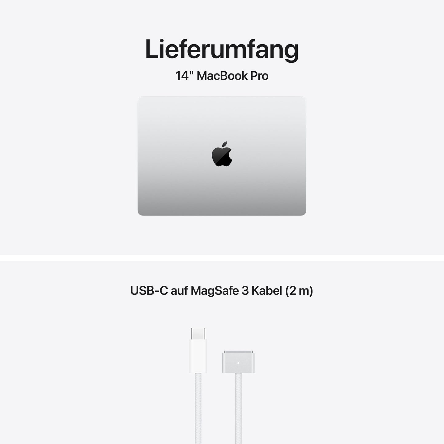 Apple MacBook Pro Laptop mit M5 Pro Chip mit 15-Core CPU und 16-Core - MJLV4D/A