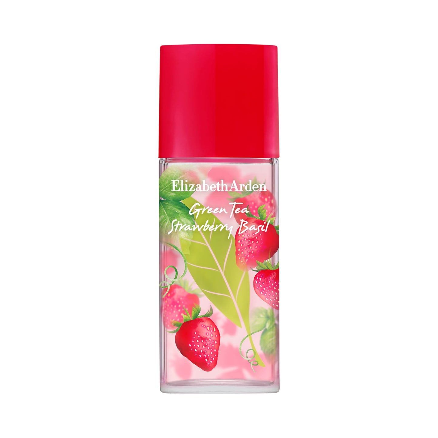 Elizabeth Arden - Green Tea Strawberry Basil Eau de Toilette, Fresh Fruity Women's Perfume with Green Tea, Strawberry and Basil, Light, Invigorating Fragrance for Women with Long-Lasting Freshness, 100ml - A0139580