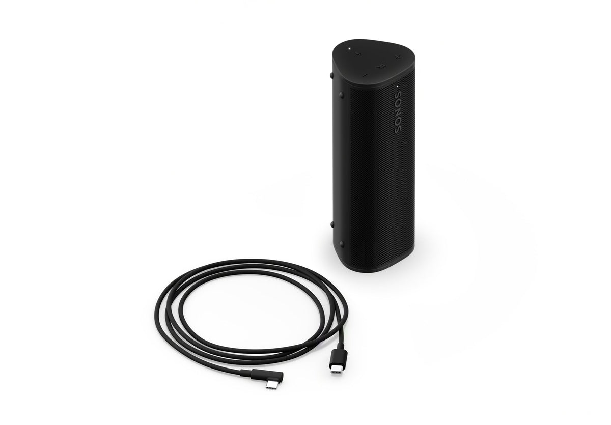 Sonos Roam 2 Extremely compact, mobile WLAN speaker - Waterproof - 10 hours battery life - Black - S27