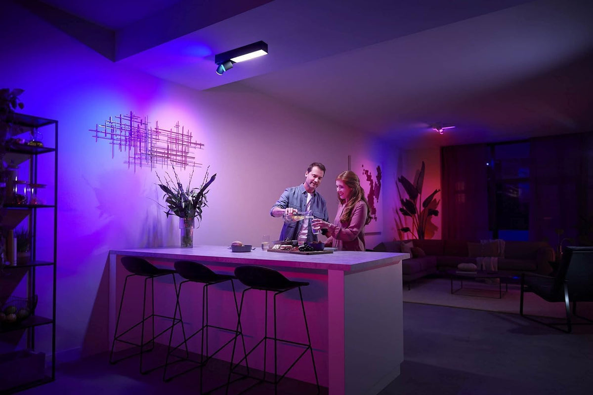 Philips Hue Centris 2er Spotlight, Indoor Lighting, Black - 8720169318311