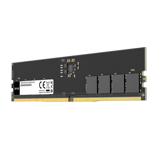 Lexar UDIMM 32GB DDR5 RAM 5600MHz, 288pin DDR5 UDIMM Computer RAM, High Performance Gaming DRAM U-DIMM for PC Memory/Computer Memory, 1.1V, CL46-45-45-90 - LD5U32G56C46ST-BGS