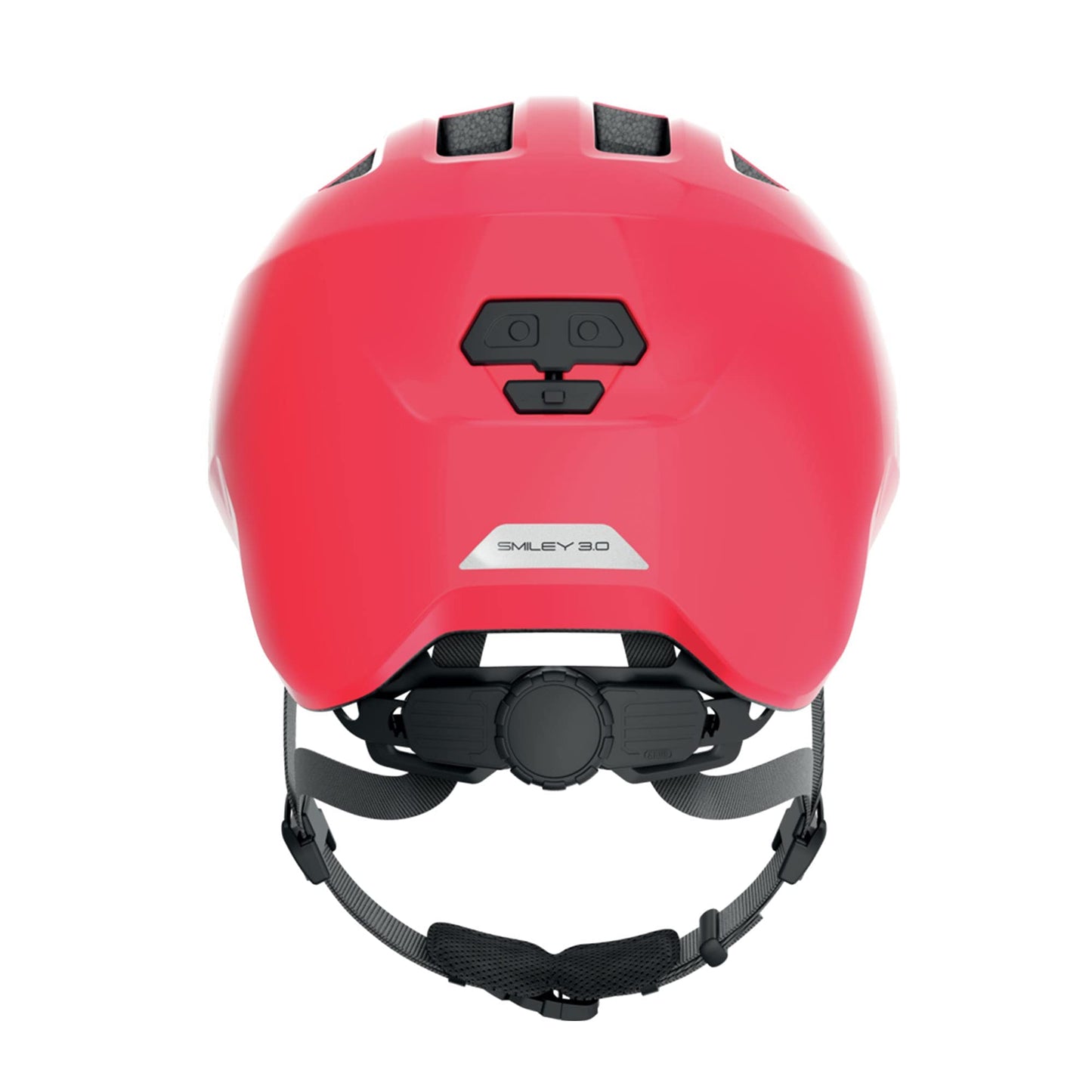 ABUS Unisex Bicycle Helmet, Red (Shiny Red), M (50-55 cm) - 67274