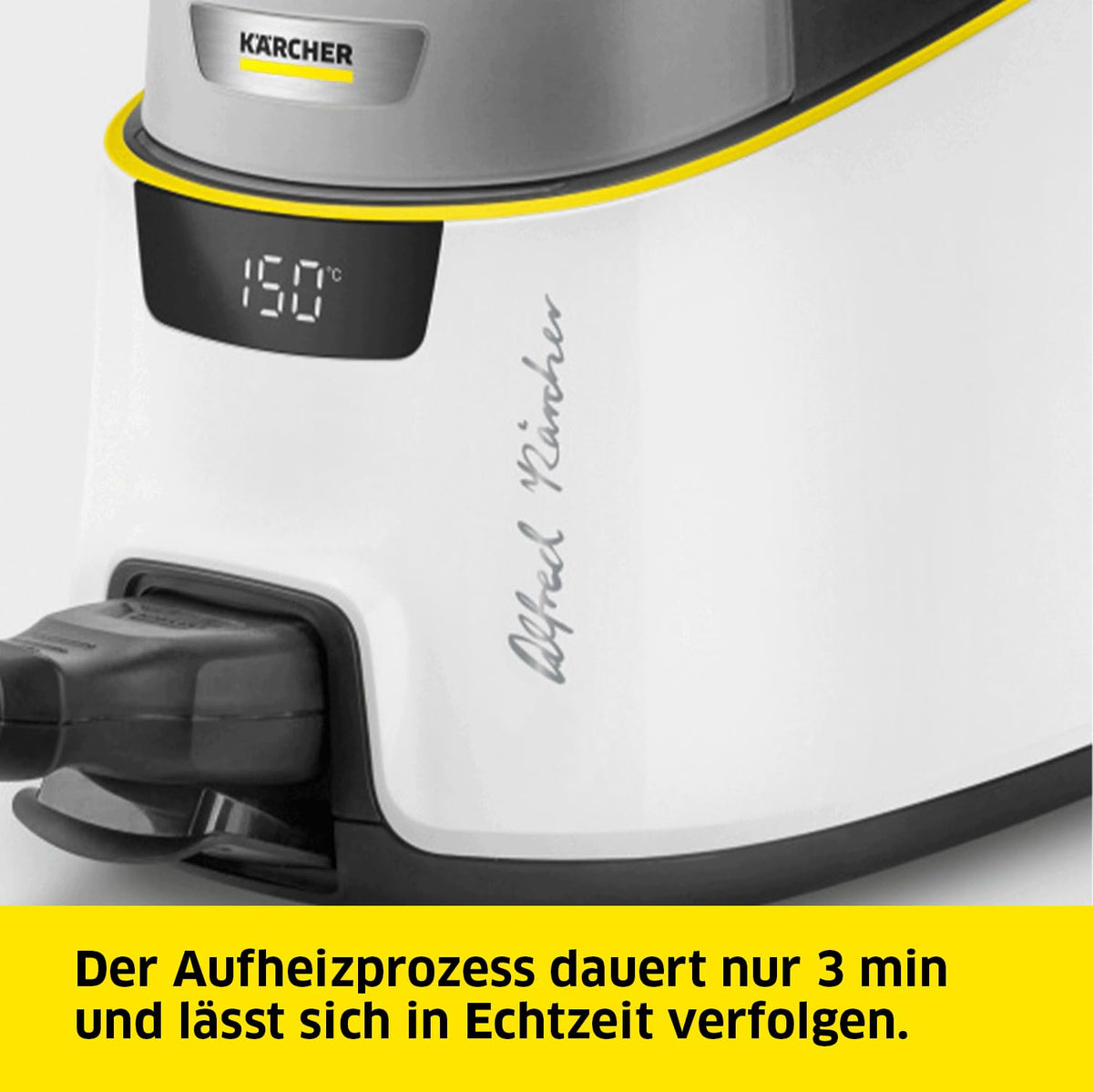 Kärcher Steam Cleaner SC 5 Deluxe Signature Line, Steam Pressure: 4 bar - 1.513-491.0
