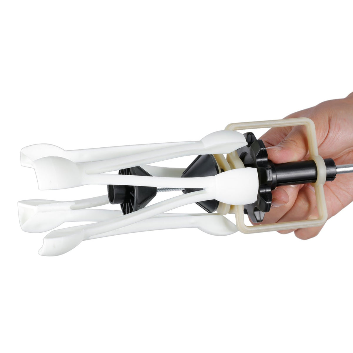 NEEWER Fotografie 4 Role Montare pe Perete Sistem de Suport Manual pentru Fundal cu 2 x Cârlige Patru, 8 x Bară Extensibilă, 4 x Lanț, Capacitate de Încărcare pe Rolă: 22lb/10kg - ST-MBF4