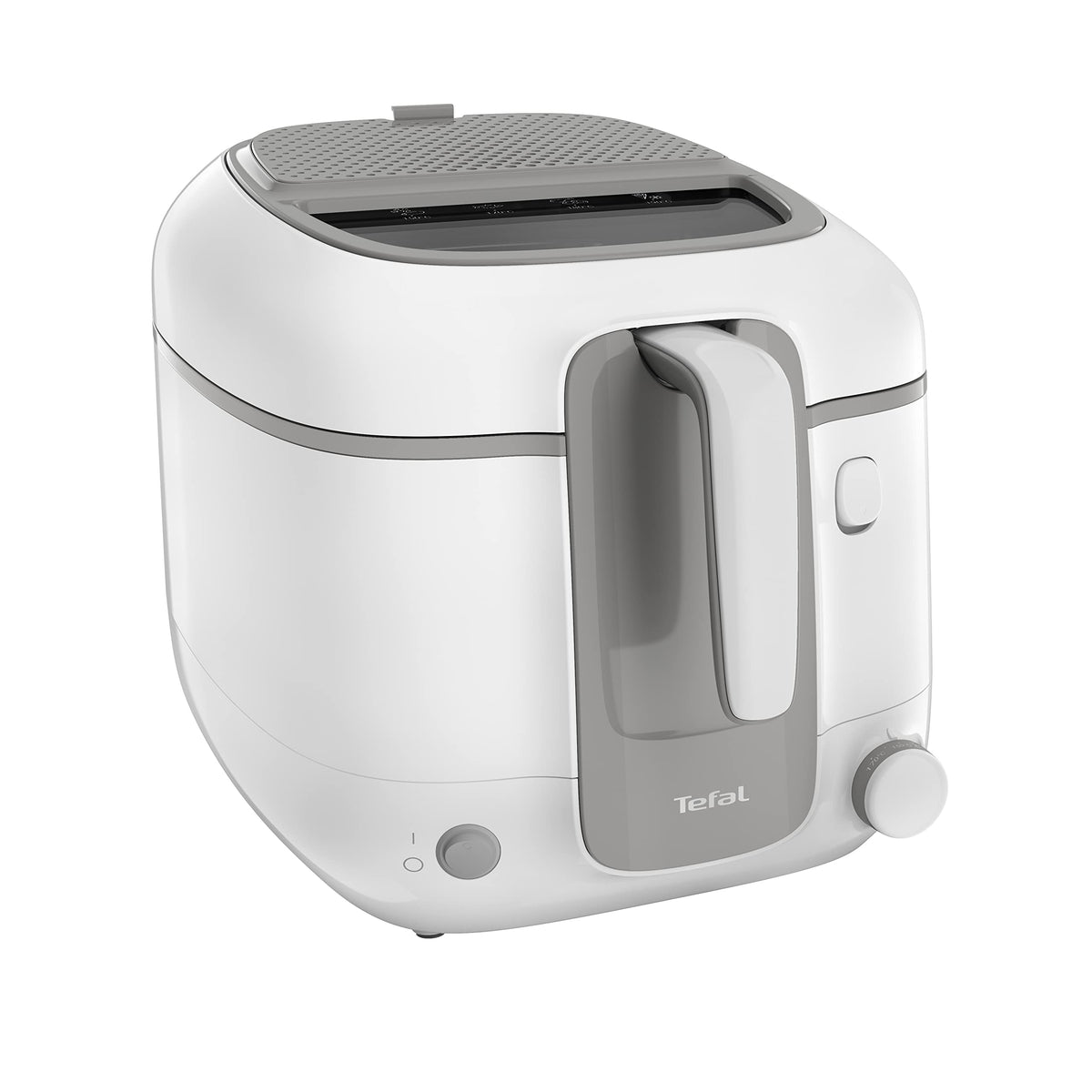 Tefal Super Uno Access Fryer, capacity 2.2 L, dishwasher-safe parts, odor filter, removable container, white/grey, FR3100