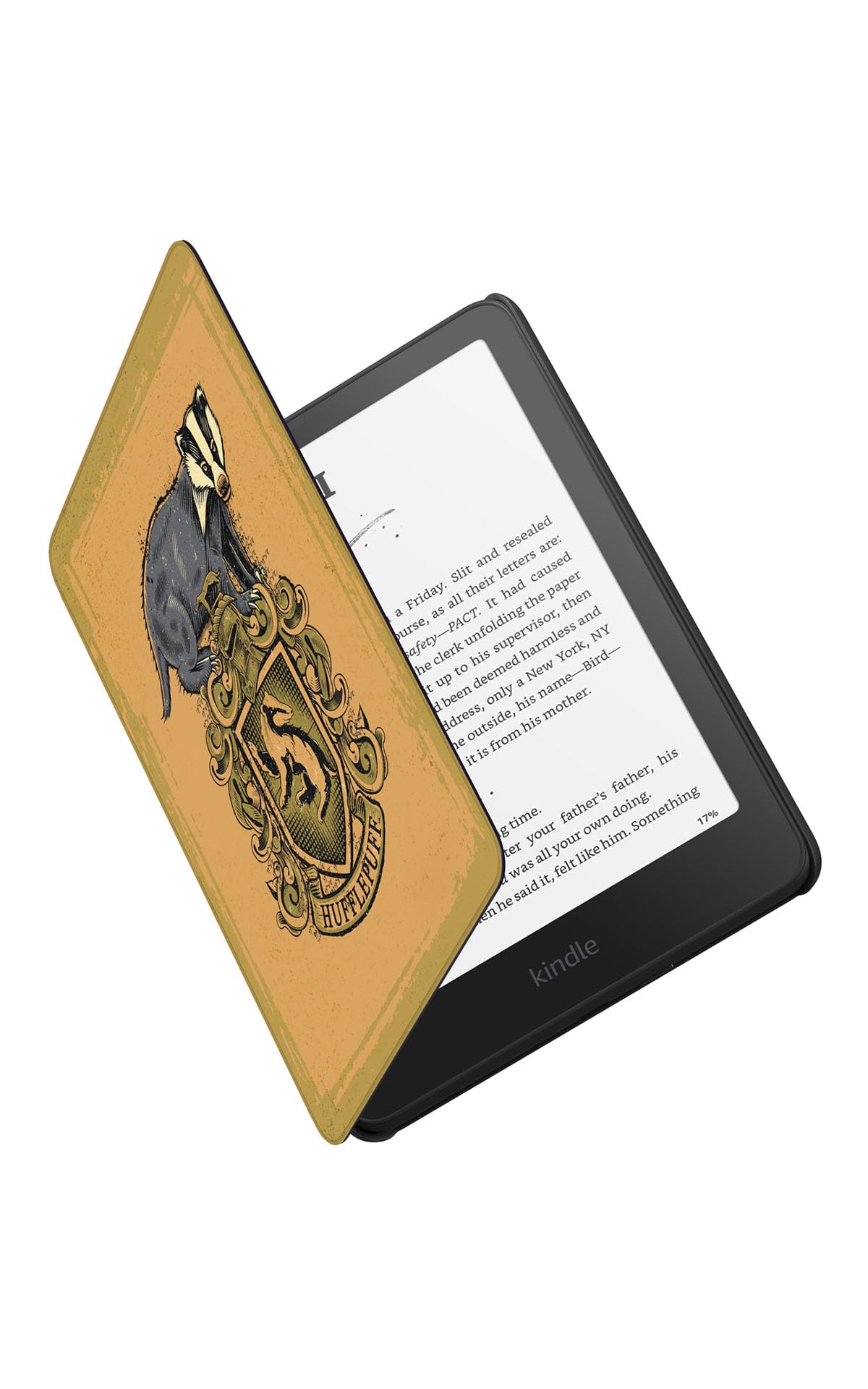Case for Amazon Kindle Paperwhite and Kindle Colorsoft - Limited Edition Harry Potter Case - HUFFLEPUFF - 53-105350