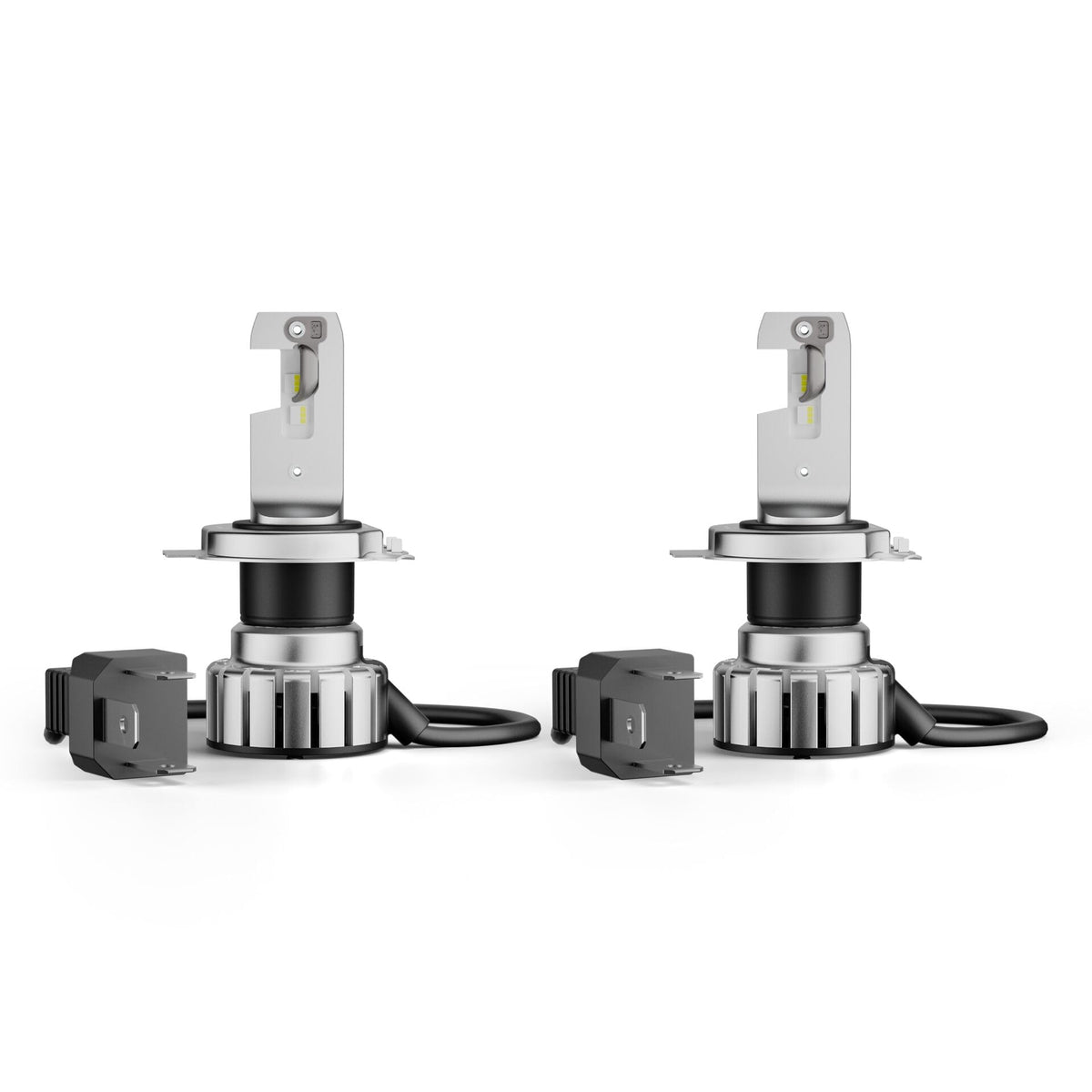 Osram NIGHT BREAKER LED SMART H4/H19; up to 330% more brightness; 6000K, 12V, LED high and low beam with street approval; 2 lamps - 64193DWNBSM-2HB-NEW