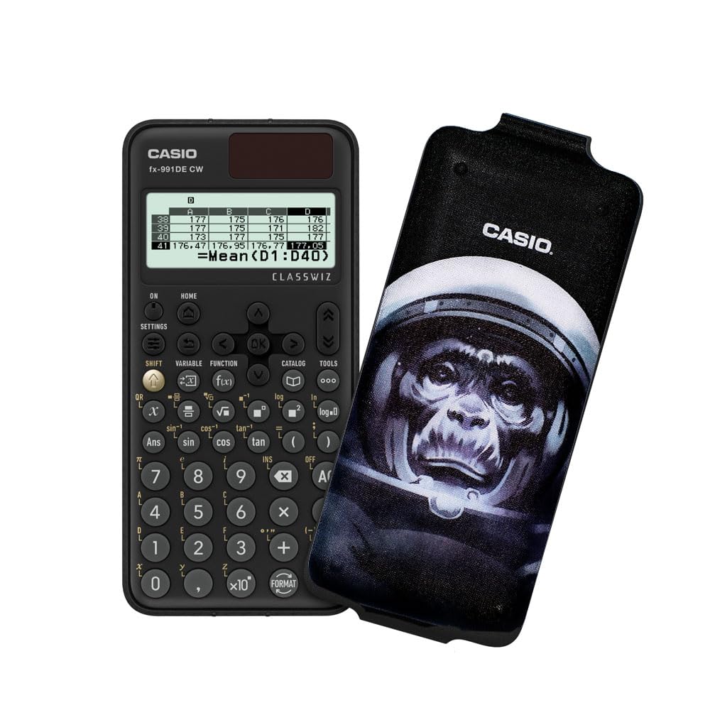 Casio ClassWiz fx-991DE CW Space Monkey FX-991DEX-CASE-MK-E