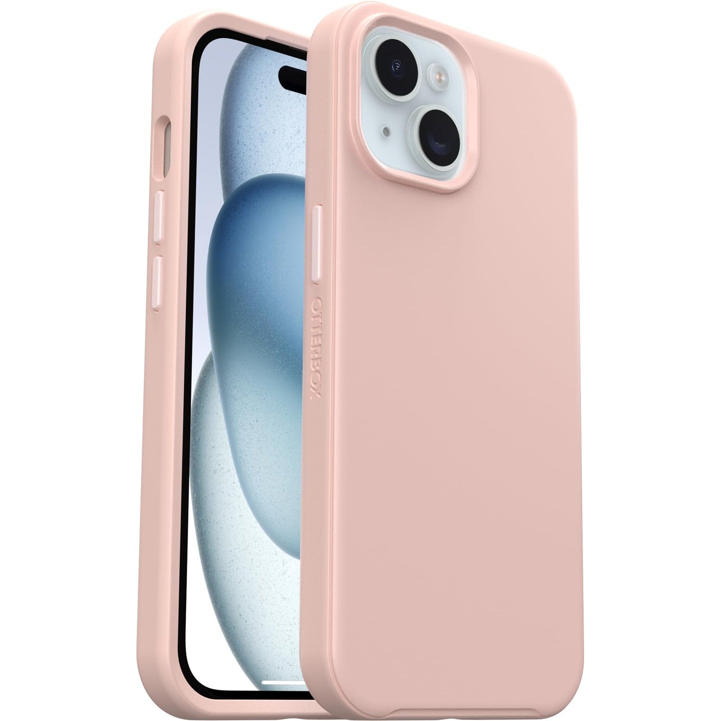 OtterBox Symmetry MagSafe Case for iPhone 17e, 16e, 15, 14, 13, Shockproof Drop Proof Protective Case, 3X Military Grade Tested, Rose - 77-92945