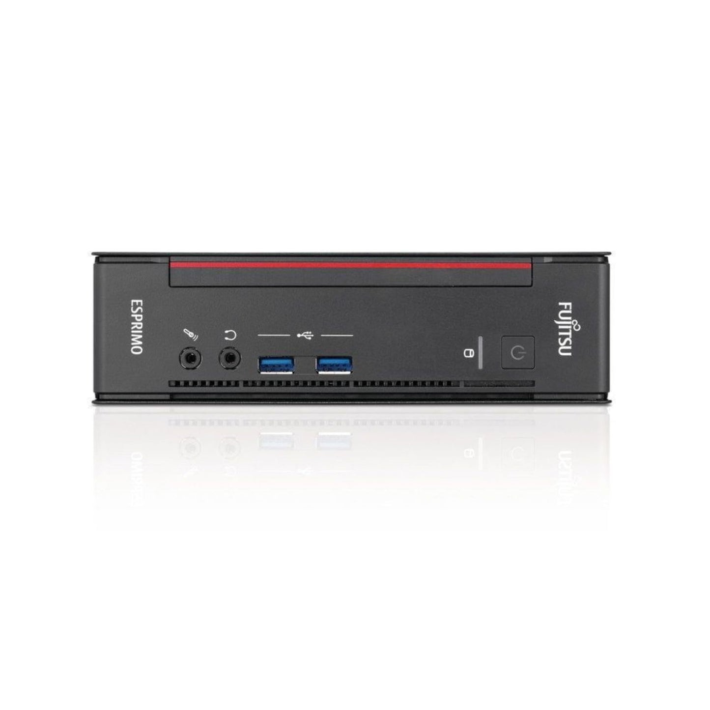 Fujitsu Q558 - Mini PC Desktop PC - Intel i5-8400T 6 Core 1.7 GHz - RAM 8 GB DDR4 SSD 256 GB, DVI + DP - Win 11 ready for use with WLAN stick (refurbished)