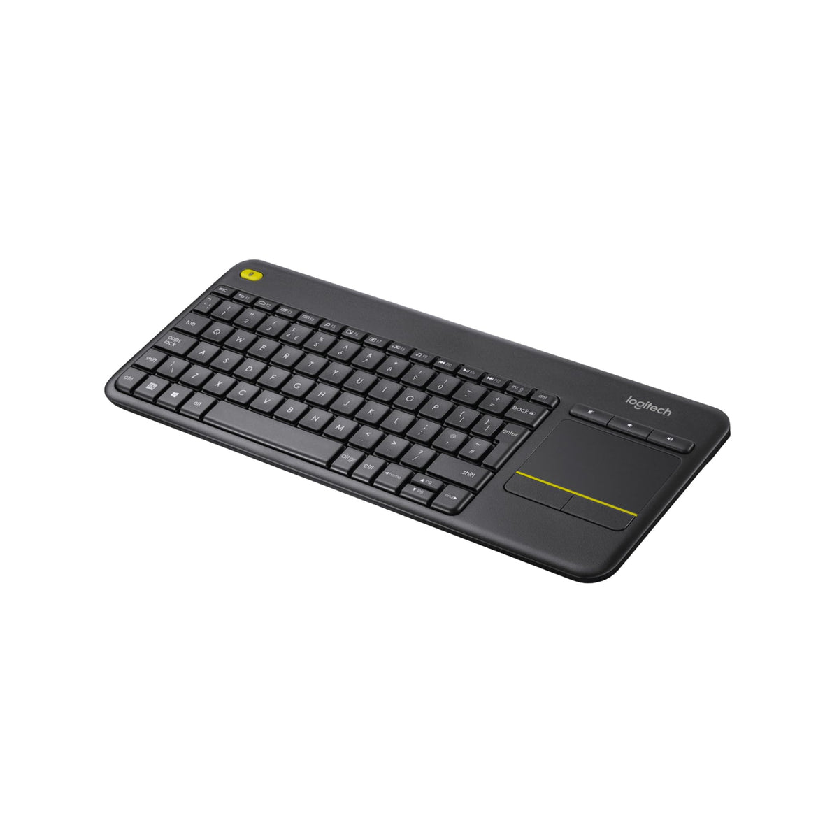 Logitech K400 Plus Tastatur wireless pentru TV cu touchpad integrat - 920-007145