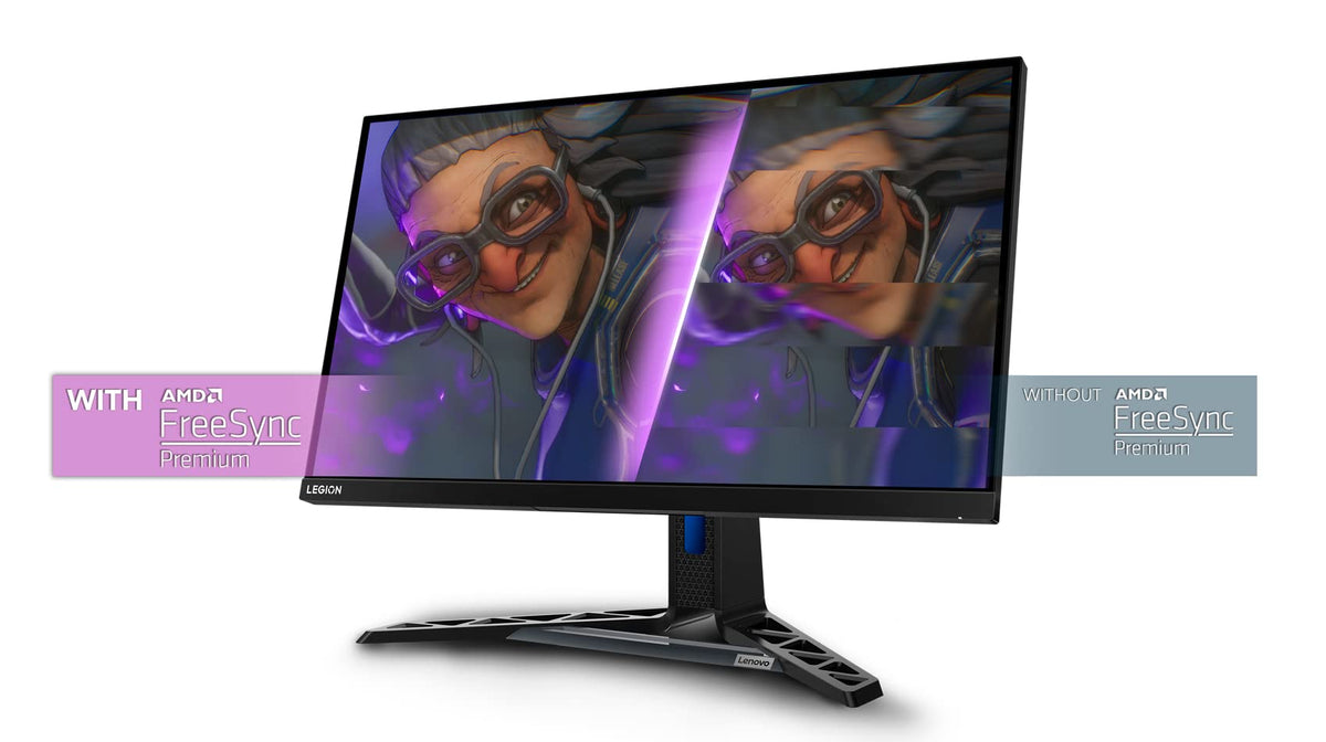 Lenovo Legion Y27-30 | 27" Full HD Gaming Monitor | 1920x1080 | 180Hz | 400 nits | 0.5ms Response Time | HDMI | DisplayPort | AMD FreeSync | black - 66F8GAC3EU