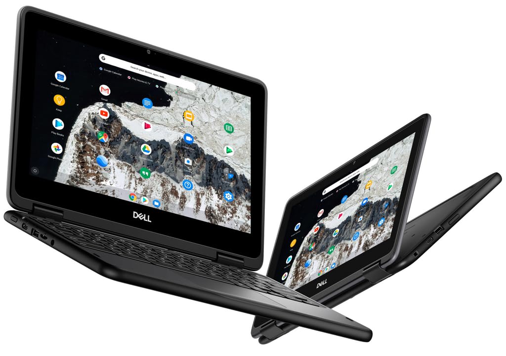 Dell Chromebook 11 3100 2-in-1 Notebook, 11.6-inch Touchscreen Notebook, Intel Celeron N4020, 4GB RAM, 32GB SSD, Japanese Keyboard, Chrome OS (Refurbished)