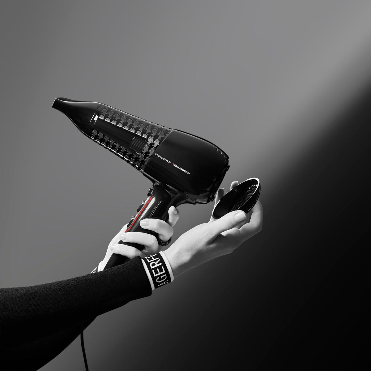 Rowenta x Karl Lagerfeld Studio Dry Uscător de păr, Control Termic - CV581L